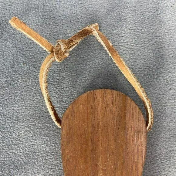 Vintage Dutch Delft Windmill Tile Wooden Cheese Cutting Board Holland - Picture 6 of 7